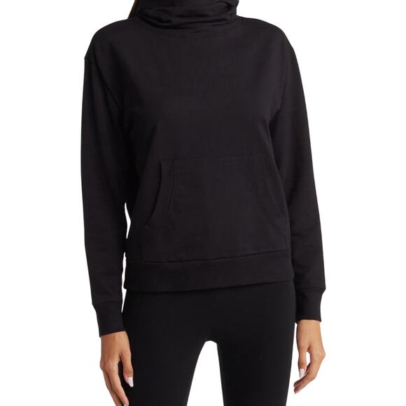 Z by Zella Performance Half Time Long Neck Running Hooded Sweater Size M - Picture 1 of 14